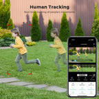 20MP Outdoors Wifi Camera 10K HD Three Lens Security 5G PTZ IP Camera 10X Digital Zoom Lens Human AI Auto Detect Tracking Camera