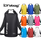 Idrybag Dry Bag Waterproof Bag for Women Men 2/5/10/15/20L Swimming Rafting Kayaking River Trekking Waterproof Dry Bag Backpack