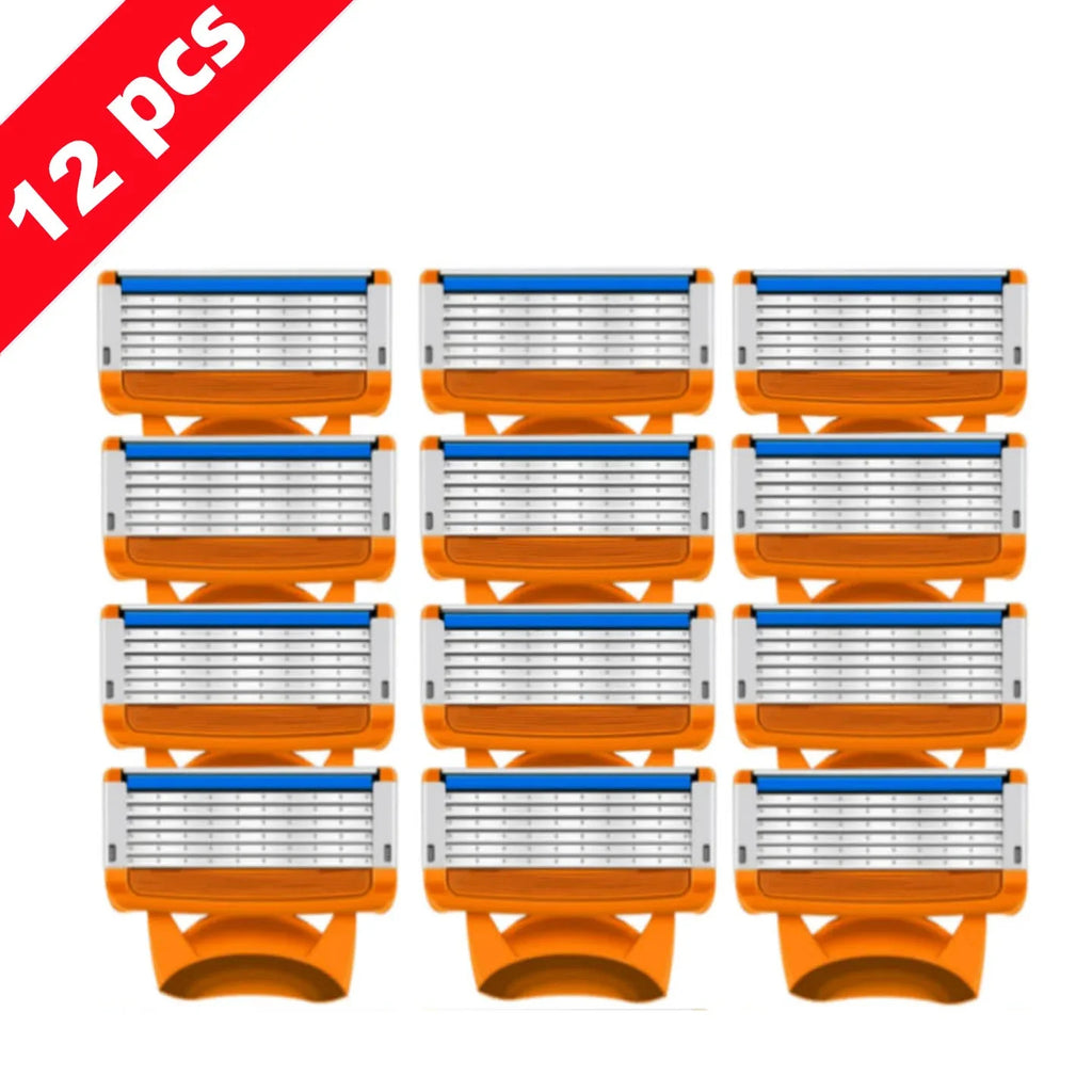 Superduty Razor Fusion 5 Ultra Thin Blade Men's Razor with Sideburn Trimmer Men's Facial Trimmer Safe Sharp 5-layer razor