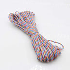 30m 4mm Thick Braided Paracord For Camping And Hiking, Handmade DIY Rope
