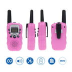 2PCS Baofeng BF-T3 Mini Walkie Talkie Children Toy Gift Kids Amateur Radio UHF 22 Channels Handheld Two Way Radio For Boys Girls