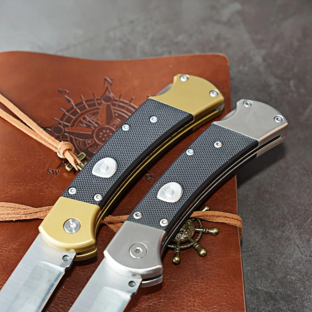 sharp portable pocket knife, lightweight and durable EDC tool, folding knife for knife fan collectors, suitable for camping, exp