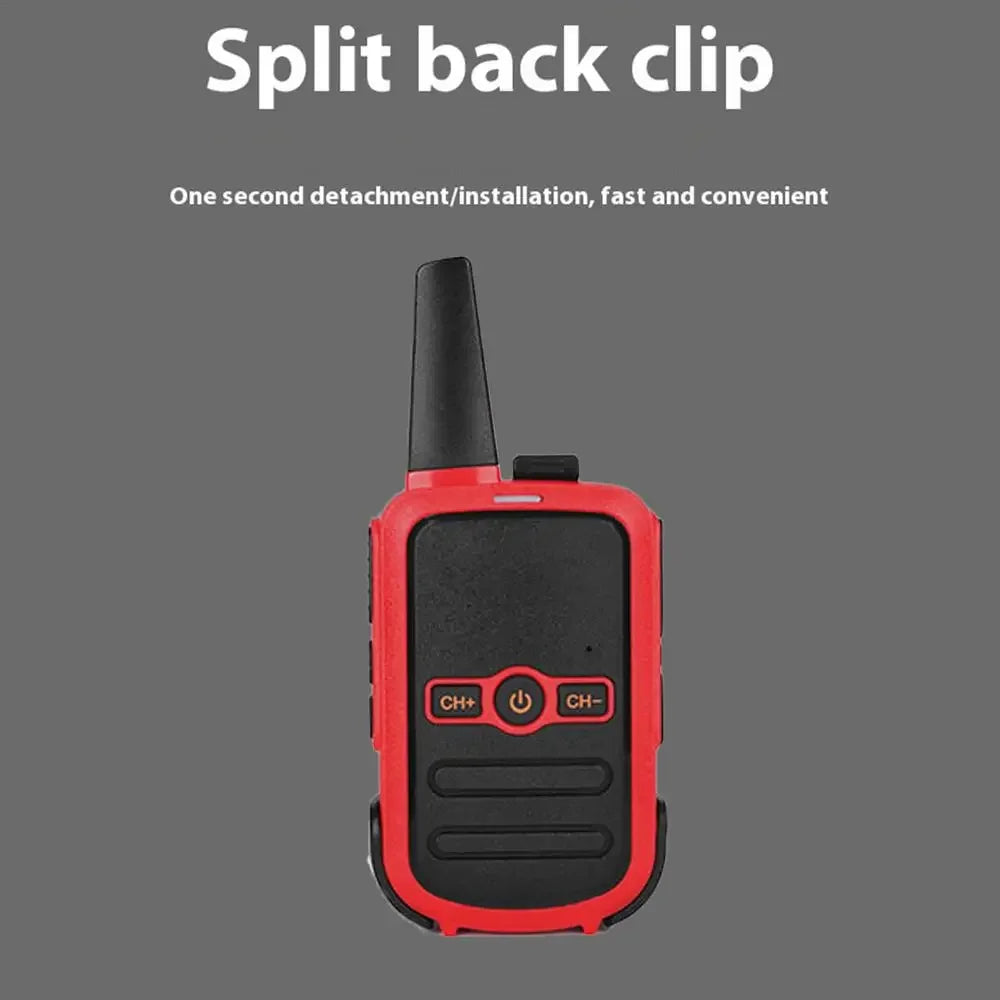 PT858 Portable Walkie Talkie Long Range 16 channels Two-Way Radio Communicator For Hiking Camping Travelling  ham radio