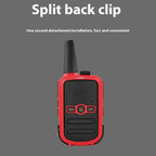 PT858 Portable Walkie Talkie Long Range 16 channels Two-Way Radio Communicator For Hiking Camping Travelling  ham radio