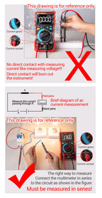 ANENG SZ304 Multifunction Digital Multimete True RMS Handheld High Precision Tester NCV AC/DC Votage Current Resistance Ohm Tool