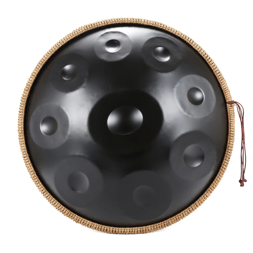 Handpan Drum 9/10/12 Notes D Minor 22 Inch Tambor Yoga Meditation Instrument Steel Tongue Drum Beginner Gift Music Drum Kurd