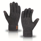 Unisex Alpaca Gloves - Warm, Touchscreen Compatible, Ideal for Winter, Office, Travel, Cycling - Machine Washable, Professional Dry Clean, Office Gloves | Stylish Gloves | Soft Gloves