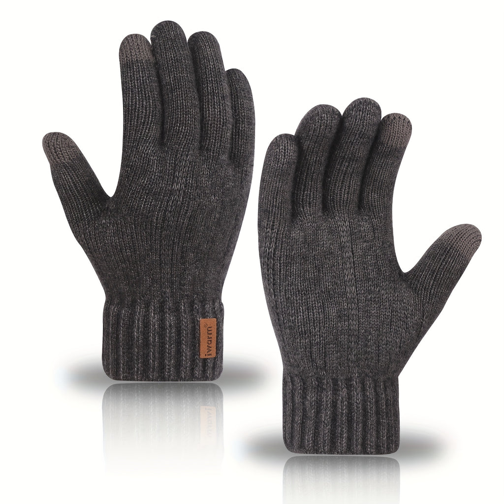 Unisex Alpaca Gloves - Warm, Touchscreen Compatible, Ideal for Winter, Office, Travel, Cycling - Machine Washable, Professional Dry Clean, Office Gloves | Stylish Gloves | Soft Gloves