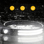 3pcs Rechargeable Headlamp + 6 Hooks Set, 230° Wide Beam Head Lamp, Motion Sensor COB&LED Headlamp Rechargeable, 5 Mode Headlamps For Adults, Bright Head Lights For Forehead, Hard Hat Headlight, Headband Flashlight For Work,