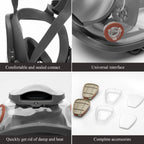 6800 Gas Mask Full Face Large Size Respirator Reusable Full Face Respirator Gas Paint Sprayer Chemical Wood working Dust
